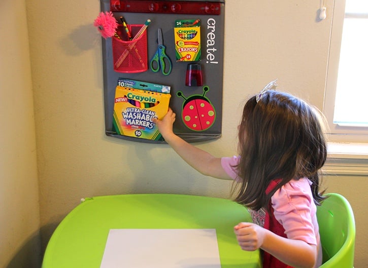DIY Kids Art Center
